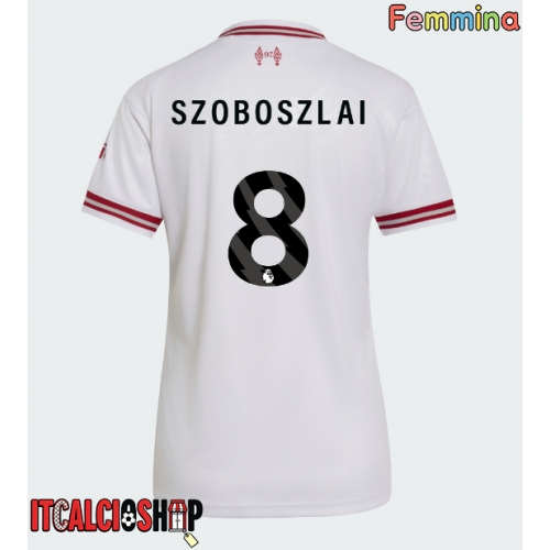 Liverpool Dominik Szoboszlai #8 Seconda Maglia Femmina 2026-27 Manica Corta